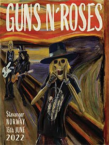 LITHORATI - Guns N' Roses - Lithograph Database - World 2022